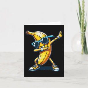 Cartão Dab Banana Dancing Dabbing Banana Memória Fruta