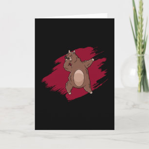 Cartão Dabbing Lama Dab Alpaca Funny Kids Gift Idea Cool