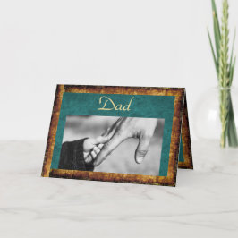 Cartão Dad & Child Hands Father's Day