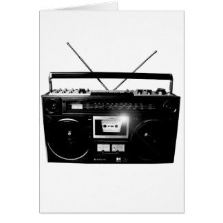 Cartão Dadawan Ghettoblaster boombox 1980