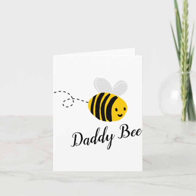 Cartão Daddy Bee  (Frente)