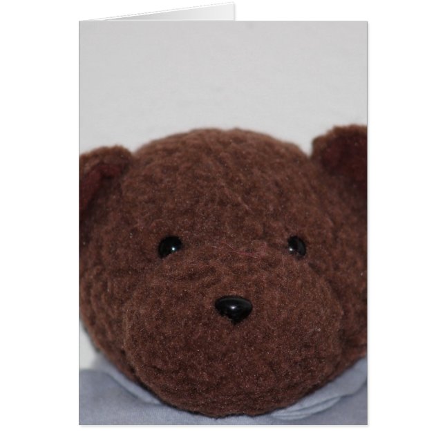 Cartão Daddys Teddy Bear (Frente)