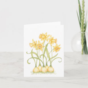 Cartão Daffodil - Note Card