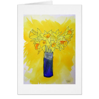 Cartão Daffodils