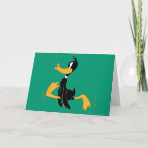 Cartão DAFFY DUCK™ sendo louco