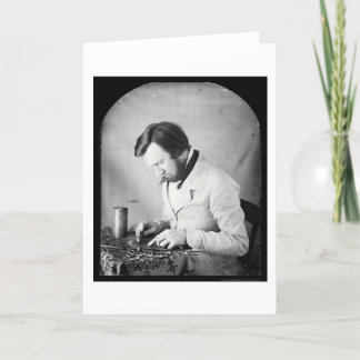 Cartão Daguerreotype 1853 de Tinworker