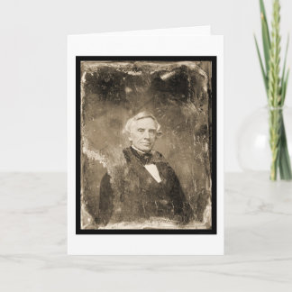 Cartão Daguerreotype 1854 de Samuel Morse do inventor