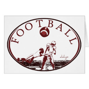 Cartão DAHJO Série Desportiva FOOTBALL