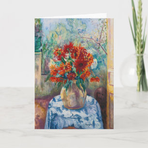 Cartão Dahlias, Santo-Tropez Henri Manguin