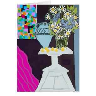 Cartão Daisy em Vase