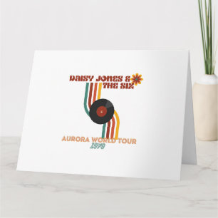 Cartão Daisy Jones Os Seis