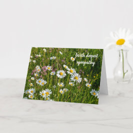 Cartão Daisy Meadows - Com a mais profunda simpatia
