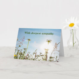 Cartão Daisy Meadows - Com profunda simpatia
