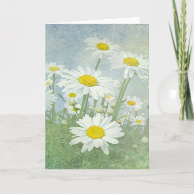 Cartão Daisy Notecard (Frente)