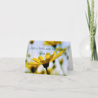 Cartão Daisy Notecard