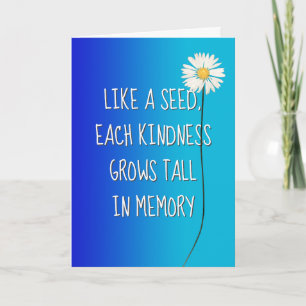 Cartão Daisy Obrigado