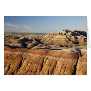 Cartão Dakota do Sul, Parque Nacional Badlands, Badlands