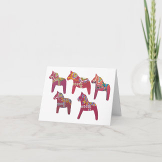 Cartão Dala Horse Notecard