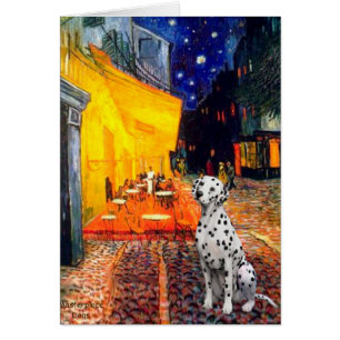 Cartão Dalmatian 1 - Terrace Cafe