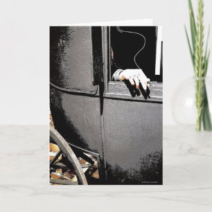 Cartão Dama de Carruagem