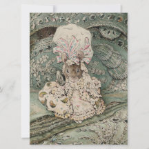 Dama Rata com Touca de Renda (por Beatrix Potter)