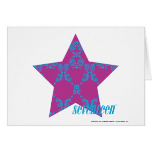 Cartão Damasco 3 Aqua-Roxos