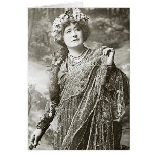 Cartão Dame Ellen Terry