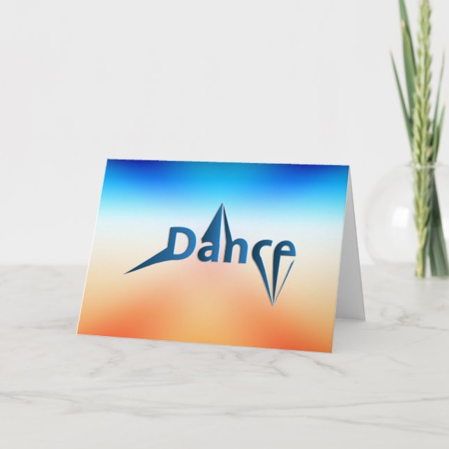 Cartão Dança (Frente)