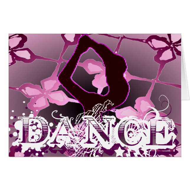 Cartão Dança 01 (Frente horizontal)