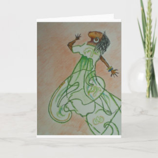 Cartão Dança alegre