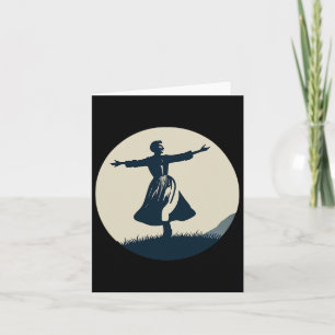 Cartão Dança Alpina Maria Sound Da Música