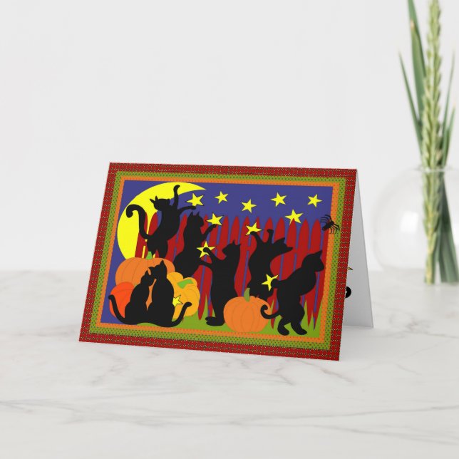 Cartão Dança com estrelas (Frente)