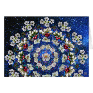 Cartão Dança da flor (metade)