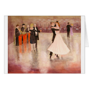 Cartão Dança da noite