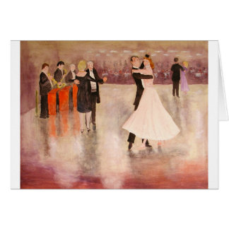 Cartão Dança da noite