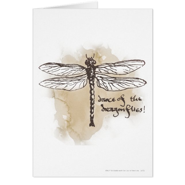 Cartão Dança das Dragas (Frente)