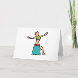 Cartão Dança de barriga