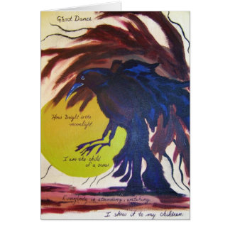 Cartão Dança de fantasma