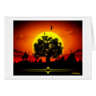 Cartão Dança de Sun