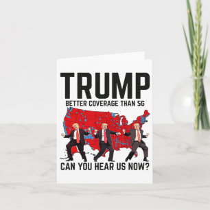 Cartão Dança De Trump Melhor Cobertura Do Que 5 g Você Po