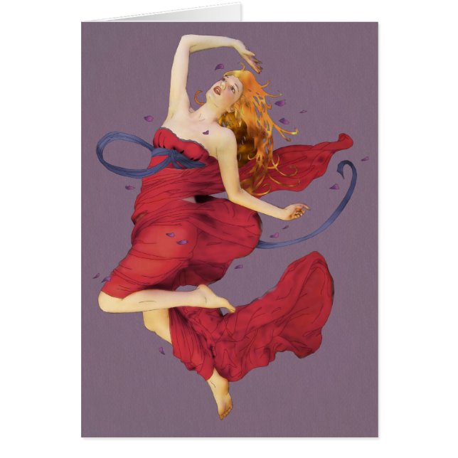 Cartão Dança do prazer (Frente)