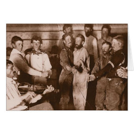 Cartão Dança do vaqueiro