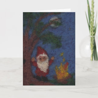 Cartão Dança em torno do fogo