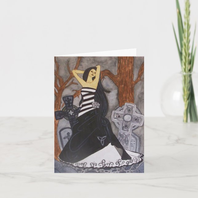 Cartão Dança eterno Notecard (Frente)