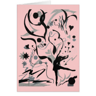 Cartão Dança louca!