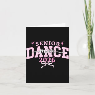 Cartão Dança mãe sênior 2026 coquete dança de balé