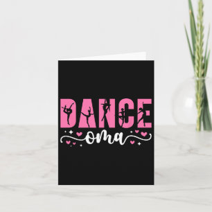 Cartão Dança Oma De Um Dançarino Oma Dançando Oma Avó 1