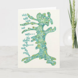 Cartão Dança sendo Notecard