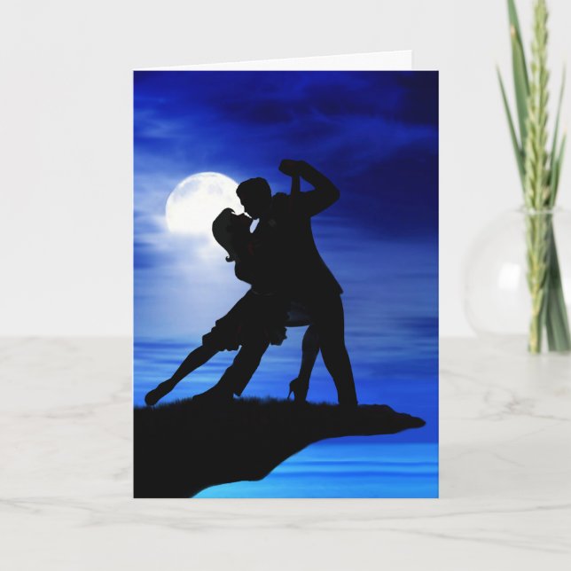 CARTÃO DANÇANDO À LUZ DA LUZ (Frente)