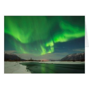 Cartão Dançando Aurora